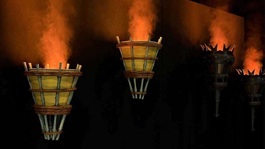 FauxFire Wall Torch System image